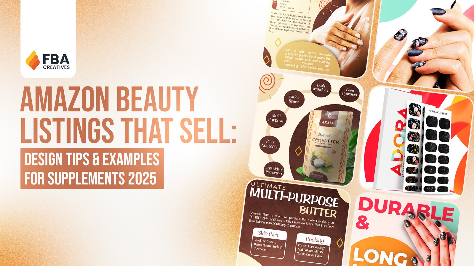 Amazon Beauty Listings That Sell: Design Tips and Examples for Beauty Products 2025